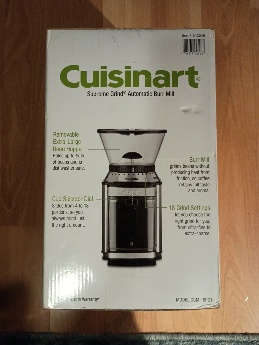 Cuisinart electric burr